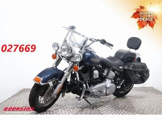 krockskadad bil motor Harley-Davidson  FLSTC Heritage Softail Screaming Eagle 2008/1