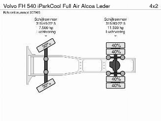 Volvo FH 540 iParkCool Full Air Alcoa Leder picture 37
