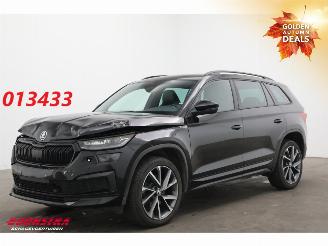 damaged passenger cars Skoda Kodiaq 2.0 TDI 200 PK DSG 4X4 Sportline LED ACC Memory Canton Camera AHK 2023/1