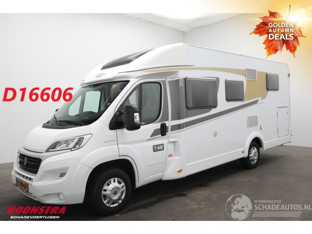 Carado  T 448 Capron 2.3 130 PK Automaat Fransbed Schotel Hefbed Zonnepaneel Airco Cruise