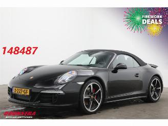 skadebil auto Porsche 911 991 Cabrio 3.8 Carrera 4S Sport Chrono Bose Navi Leder SHZ 2013/5