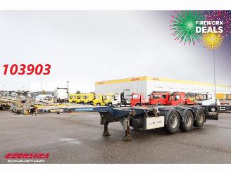 Avarii trailere D-Tec  Flexitrailer 20-45 ft 3-Asser 2X Lift Ausziebar 2011/3