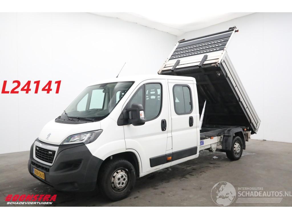 Peugeot Boxer 2.0 HDI DreiseitenKipper DoKa 7-Pers. Leder Bluetooth Airco AHK