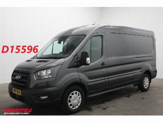 krockskadad bil bedrijf Ford Transit 2.0 TDCI Aut. L3-H2 Trend Navi Clima Cruise Camera PDC AHK 2023/4