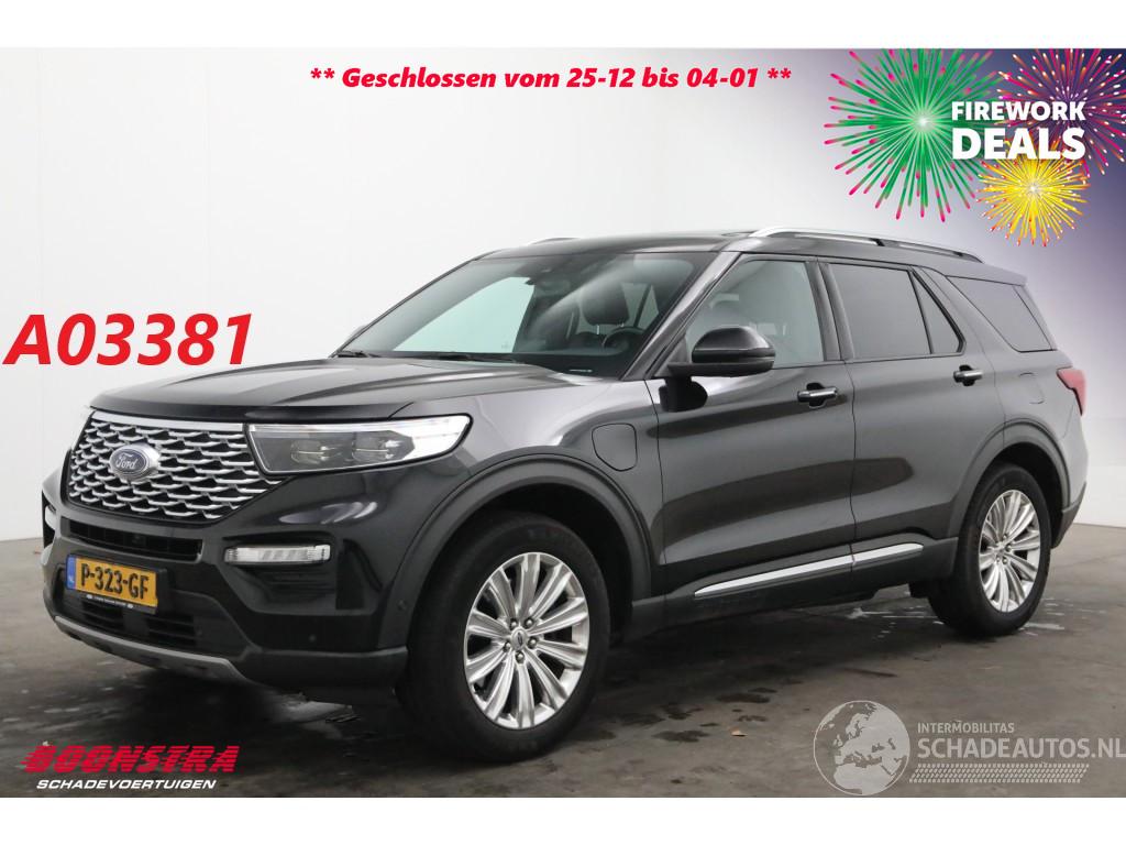 Ford Explorer 3.0 V6 EcoBoost PHEV Platinum Pano LED ACC B&O Massage Memory 360°