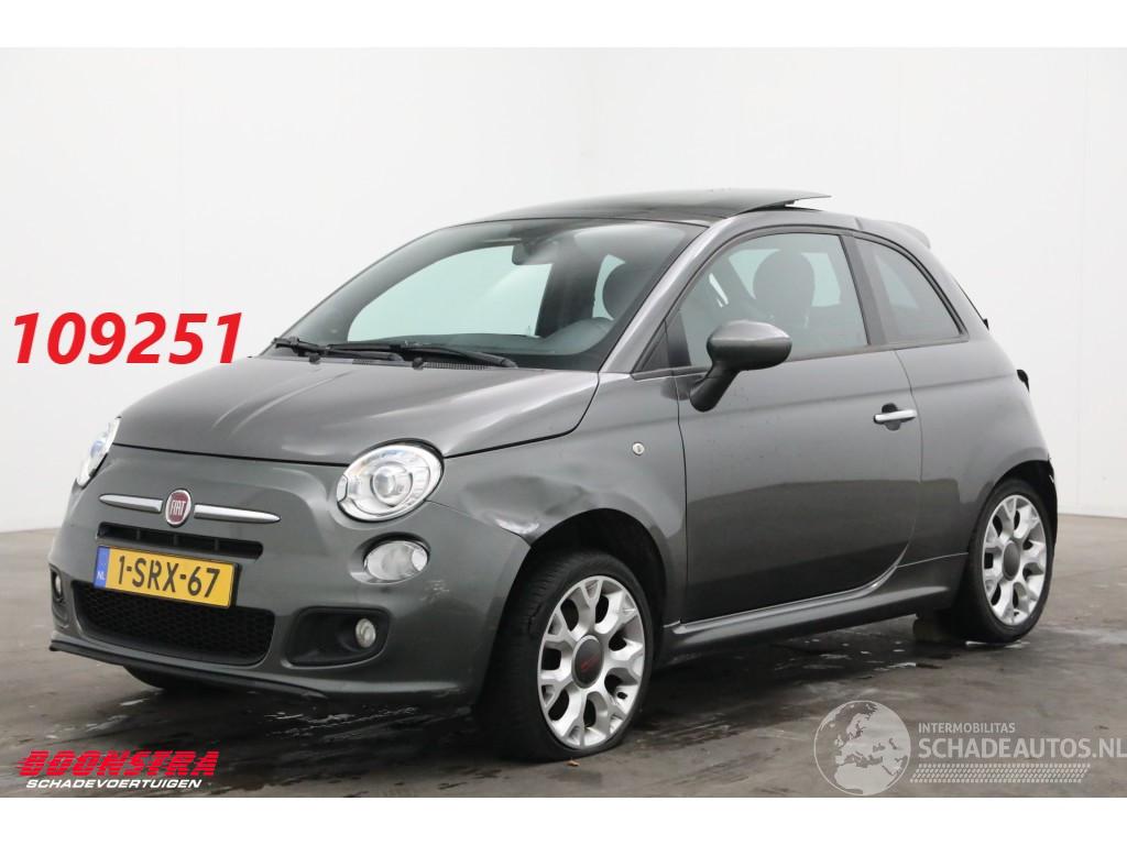 Fiat 500 S 0.9 TwinAir Aut. Sport Schuifdak Leder Clima Camera 142.002 km!