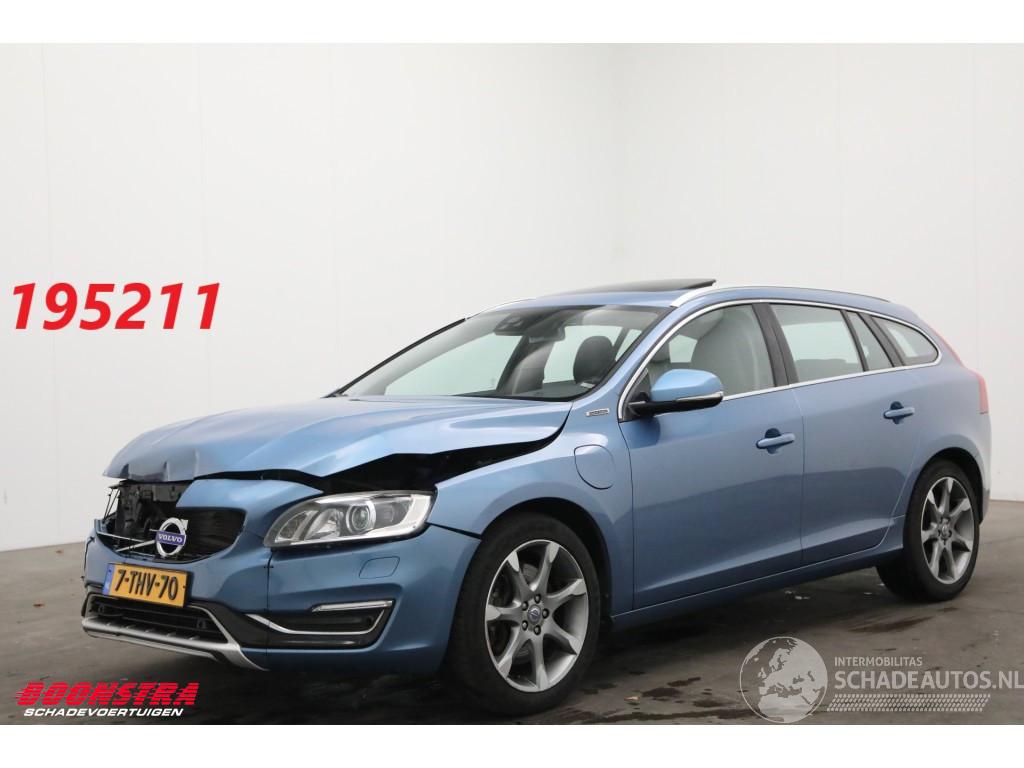 Volvo V-60 2.4 D6 AWD PHEV Summum ACC Schuifdak Memory H/K Camera SHZ