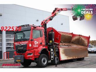 danneggiata veicoli industriali MAN TGS 43.510 8X8 Widespread Palfinger Q170Z84TI Kran 62.358 km!! 2024/1