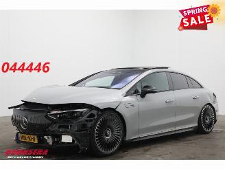 skadebil auto Mercedes EQE AMG 53 4MATIC+ 90 kWh Pano 360° HUD AR Burmester 830 km!! 2025/6