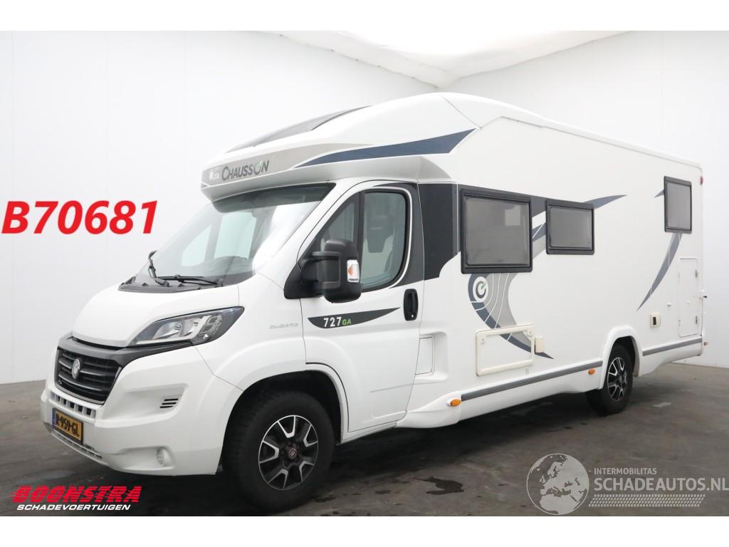 Chausson  Welcome 727 GA 2.3 MJ Solar Hefbed Single Beds Leder Cruise Camera AHK 58.856 km!