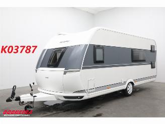 skadebil caravan Hobby  540 De Luxe Mover Fietsendrager Luifel Frans Bed Stapelbed BY 2019 2019/11