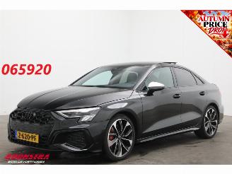 krockskadad bil auto Audi S3 Limousine 2.0 TFSI quattro Pano B&O Camera Nappa ACC SHZ 2020/12