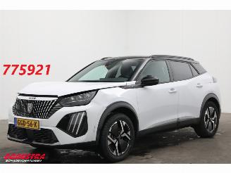 krockskadad bil auto Peugeot e-2008 EV GT 54 kWh LED ACC Navi Clima Camera 2024/8