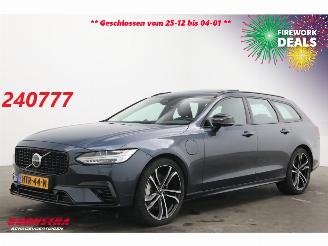 skadebil auto Volvo V-90 T8 Plug-in hybrid AWD Ultra Dark Pano LED ACC B&W 360° Memory AHK 2025/7
