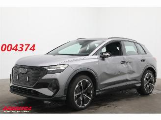 krockskadad bil auto Audi Q4 55 Quattro S-Line 82 kWh Magnetic Ride HUD ACC Matrix Sonos AHK 2024/8