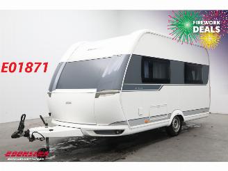 damaged caravans Hobby  400 De Luxe Mover Fietsendrager Luifel Frans Bed 2015/11