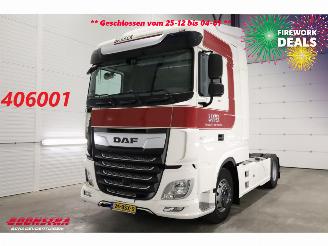 krockskadad bil vrachtwagen DAF XF 480 FT ACC Standairco 370.921 km! 2022/5