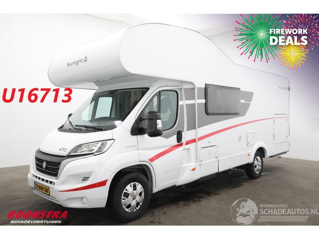 Sunlight  A70 2.2 M.Jet Dakairco Dwarsbed Airco Cruise Camera