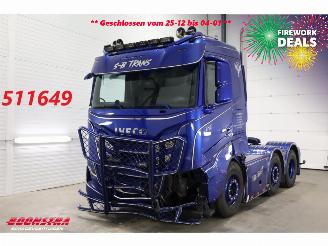 uszkodzony ciężarówki Iveco S-way 530 Full Air ACC Leder Showtruck 67.003 km! 2024/7