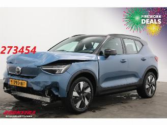 skadebil auto Volvo XC40 Single Motor Extended Range Plus 82 kWh LED ACC LRHZ Camera AHK 2023/10