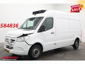 krockskadad bil bedrijf Mercedes Sprinter 315 CDI 9G-Tronic L2-H1 Kuhler Carrier Leder Navi Airco Cruise Camera 2023/8