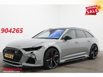 damaged passenger cars Audi Rs6 Avant 4.0 TFSI Quattro Urban Ceramic 305 km/h Pano ACC Memory Eventuri Intake 2021/1