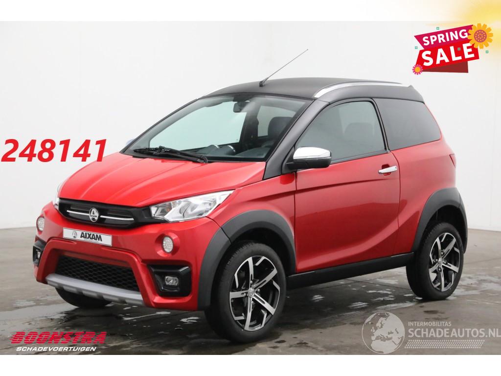 Aixam  e Crossover Moped Premium Leder Camera 100% elektrisch!