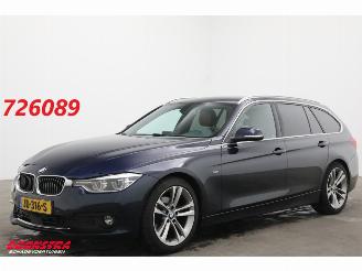 skadebil auto BMW 3-serie Touring 320d EDE Luxury LED ACC Leder Memory Camera SHZ PDC 2016/2