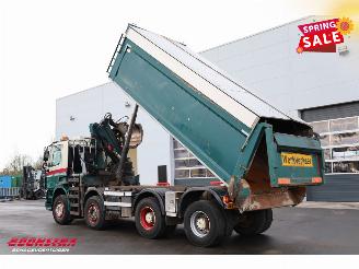 GINAF  4241 S 8X4 Kipper HMF 1643 Z2 Kran Euro 5 picture 4