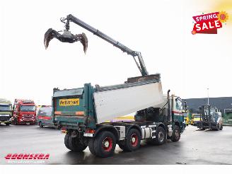 GINAF  4241 S 8X4 Kipper HMF 1643 Z2 Kran Euro 5 picture 3