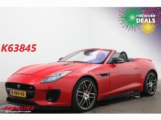 Vaurioauto  passenger cars Jaguar F-type 2.0T Chequered Flag Meridian Memory Leder LED Apple Camera LRHZ SHZ 2019/7