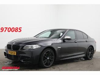 skadebil auto BMW 5-serie M550xd Diebstahlschaden Schuifdak Memory ACC H/K Leder Camera SHZ 2015/9