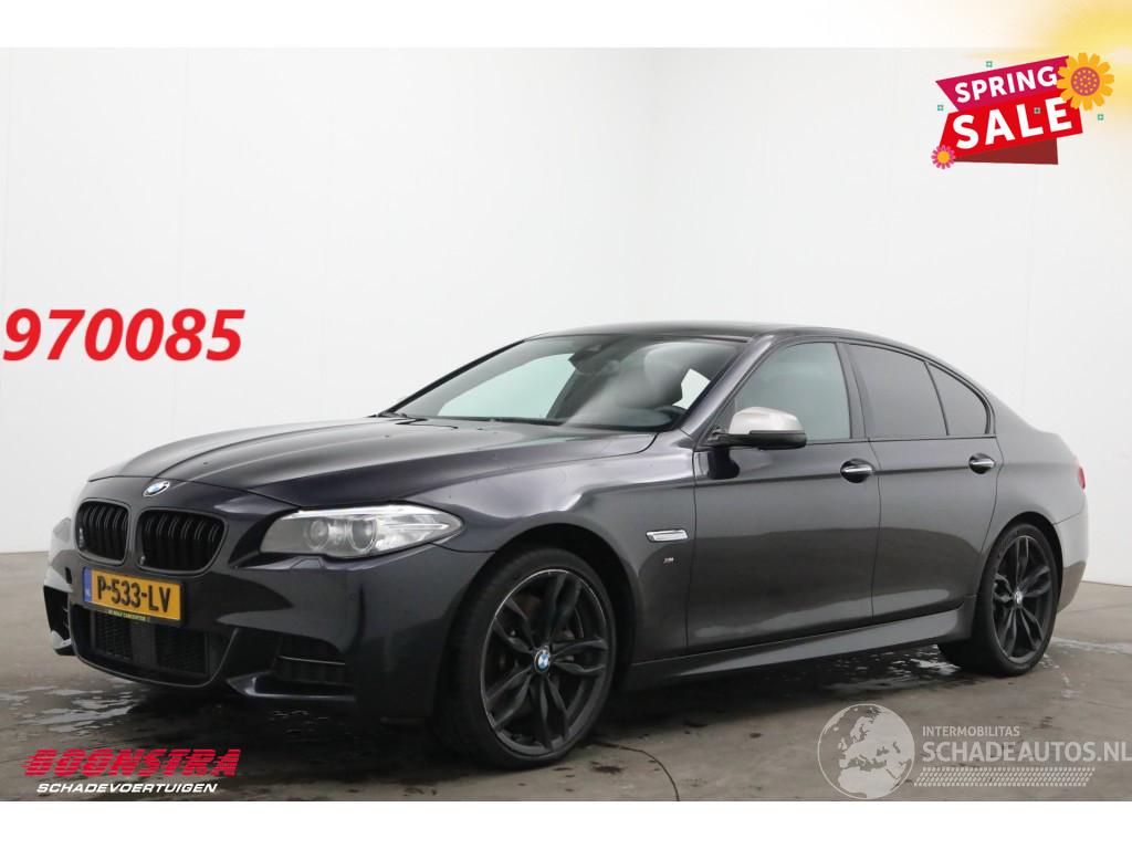 BMW 5-serie M550xd Diebstahlschaden Schuifdak Memory ACC H/K Leder Camera SHZ