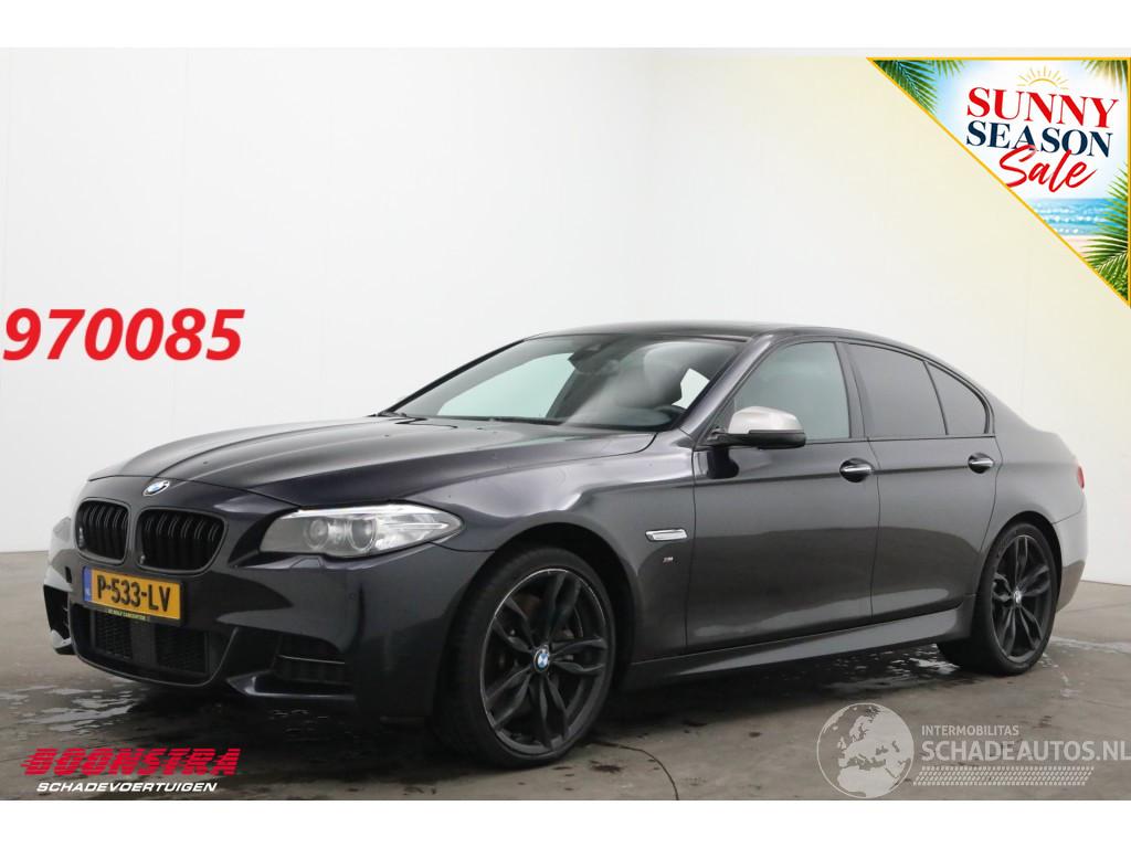 BMW 5-serie M550xd Diebstahlschaden Schuifdak Memory ACC H/K Leder Camera SHZ