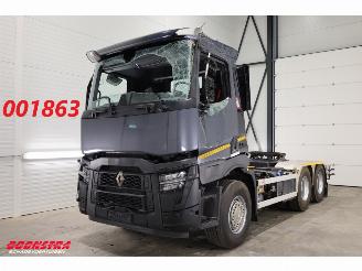 Avarii camioane Renault C 480 ACC 2X PTO Hydrauliek AJK Kip / Schiebe 6X4 144.786 km! 2023/4