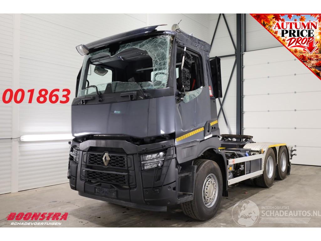 Renault C 480 ACC 2X PTO Hydrauliek AJK Kip / Schiebe 6X4 144.786 km!