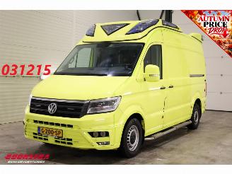 bruktbiler bedrijf Volkswagen Crafter 2.0 TDI 175 PK DSG Ambulance RTW LED Leder Luchtvering Cruise PDC 2019/11