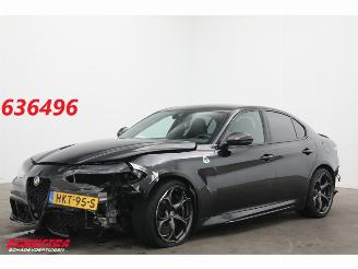 skadebil auto Alfa Romeo Giulia 2.9 V6 510 PK Quadrifoglio Ceramic ACC Carbon Camera 58.784 km! 2020/10