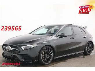 skadebil auto Mercedes A-klasse 35 AMG 4MATIC Aero LED ACC HUD Burmester Memory SHZ Camera 2020/9