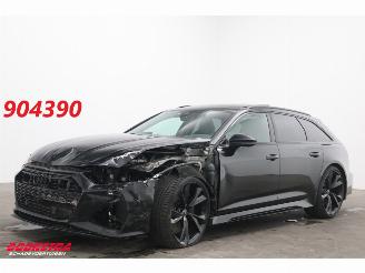 Schadeauto Audi Rs6 Avant 4.0 TFSI Quattro Dynamic Pano HUD 360° AHK B&O Memory 2023/7