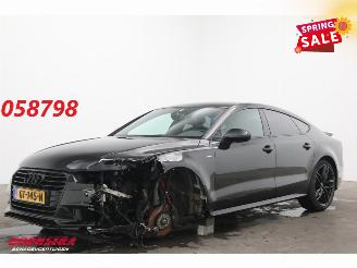krockskadad bil auto Audi A7 Sportback 1.8 TFSI Aut. S-Line LED Leder Navi Clima Cruise Camera SHZ 2015/8