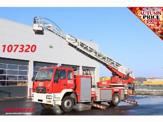 voitures camions /poids lourds MAN LE 280 Magirus Hubarbeitsbühne Feuerwehr 25m Rettungskorb Euro 3 2003/3
