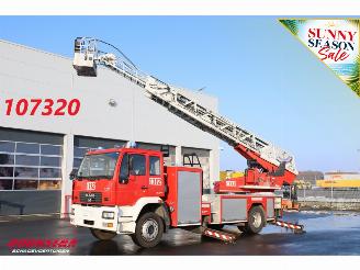bruktbiler vrachtwagen MAN LE 280 Magirus Hubarbeitsbühne Feuerwehr 25m Rettungskorb Euro 3 2003/3