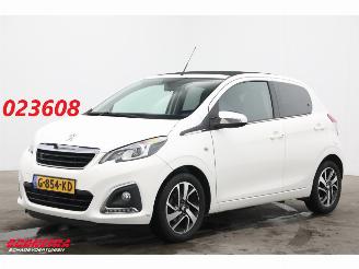 krockskadad bil auto Peugeot 108 1.0 e-VTi Allure TOP! Schuifdak Clima Cruise Camera 34.304 km! 2019/10