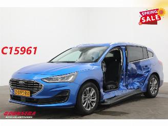 skadebil auto Ford Focus 1.0 EcoBoost Hybrid Aut. Titanium LED Apple/Android Navi Clima Cruise AHK 2024/6