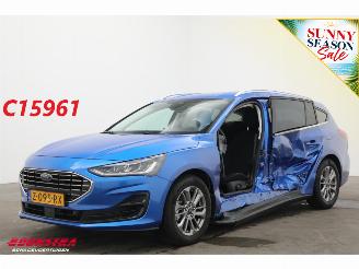 Voiture accidenté Ford Focus 1.0 EcoBoost Hybrid Aut. Titanium LED Apple/Android Navi Clima Cruise AHK 2024/6