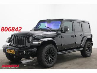 Vaurioauto  passenger cars Jeep Wrangler Unlimited 4xe 380 Sahara Schuifdak Leder LED Alpine ACC Camera SHZ 2022/2