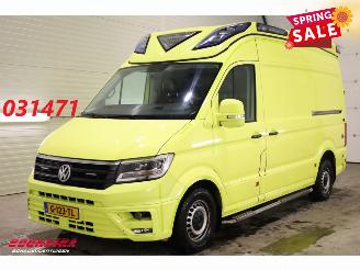 begagnad bil bedrijf Volkswagen Crafter 2.0 TDI 175 PK DSG Ambulance RTW 2X Schuifdeur Leder Lucht 360° Camera 2019/12