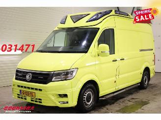 begagnad bil bedrijf Volkswagen Crafter 2.0 TDI 175 PK DSG Ambulance RTW 2X Schuifdeur Leder Lucht 360° Camera 2019/12