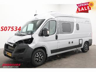 krockskadad bil camper Possl  2Win Plus 2.3 MJ 160 PK Aut. Solar TV Schotel Dwarsbed Ringverwarming 27.845 km! 2021/5